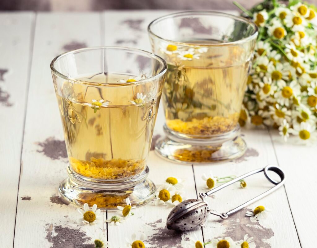 chamomile tea for bloating